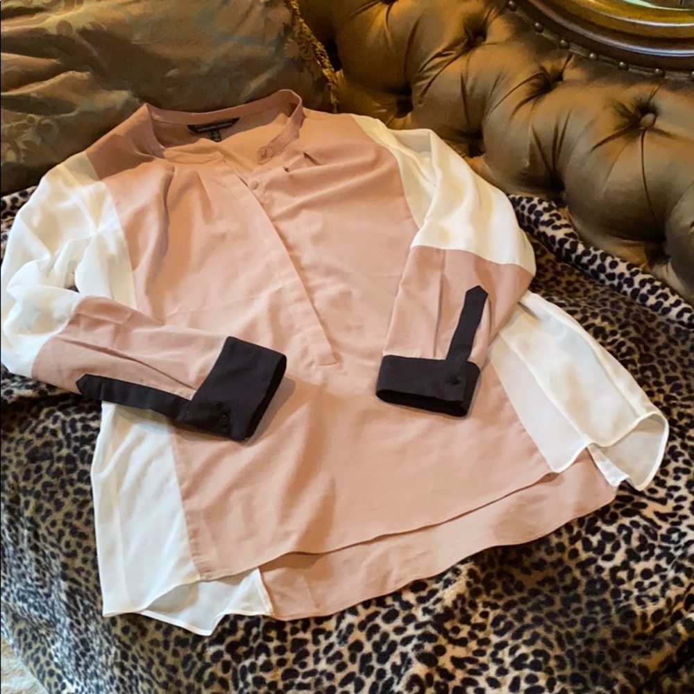 Sold! W118 Walter Baker Color Block Blouse